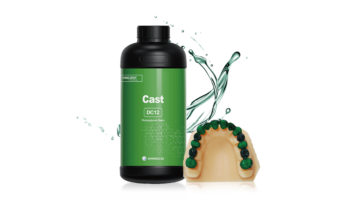 Resin DC12 Crown , bridge, partial frame