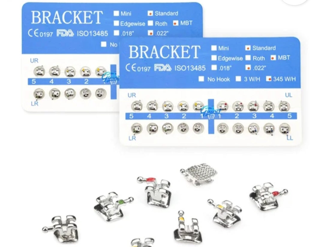Bracket orthodontic, tubes orthodontique