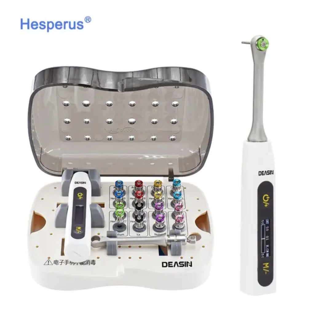 Kit manuel chirurgical d'implant dentaire d'équipements dentaire avec 16 tournevis clé