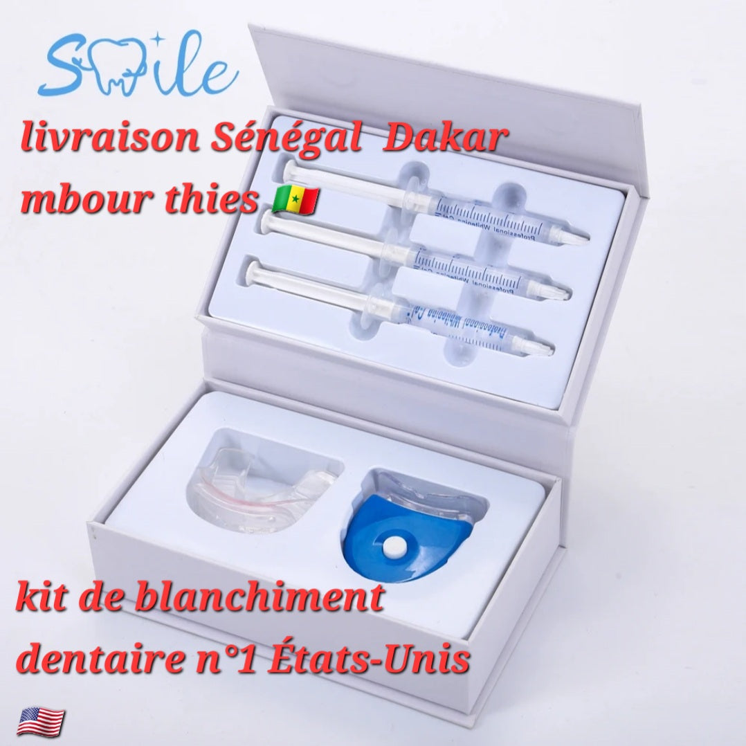 Dental whitenning teeth kit home made first quality