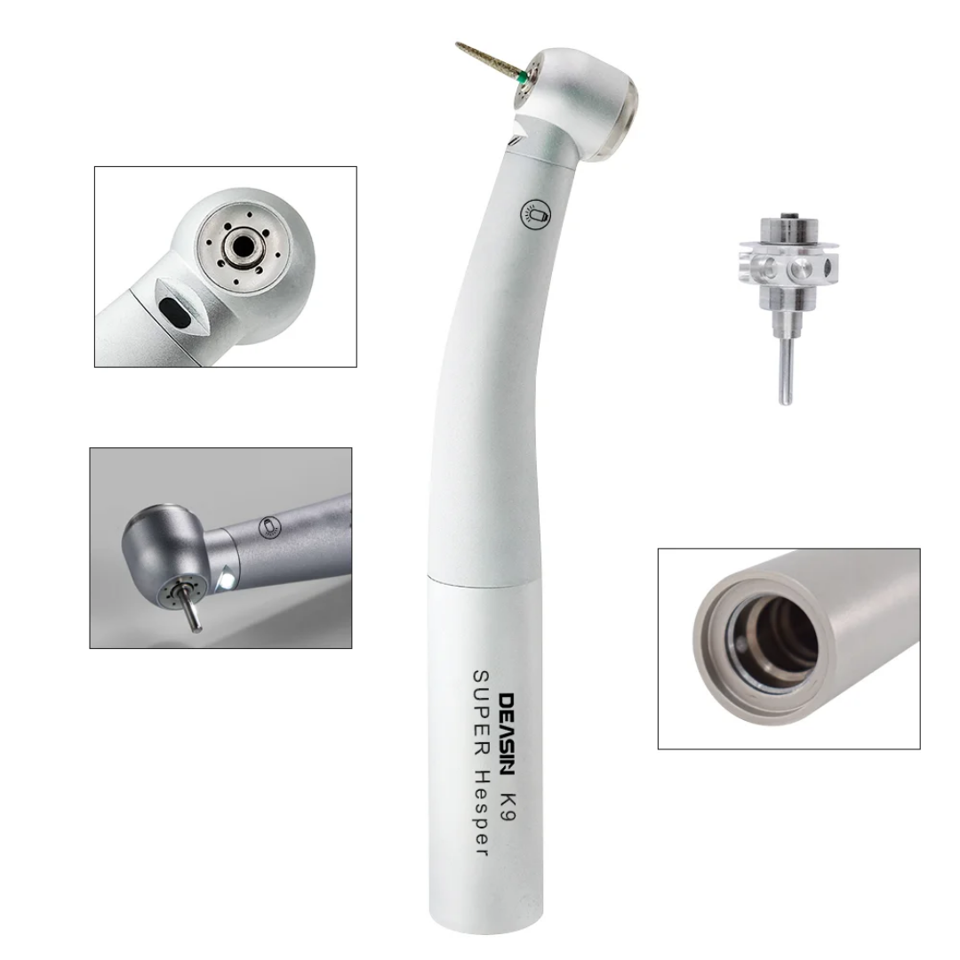 Filer optic Led handpiece dental micromotor handpiece strong  handpiece dental.   Turbine à bibre optic dentaire  haute vitesse.