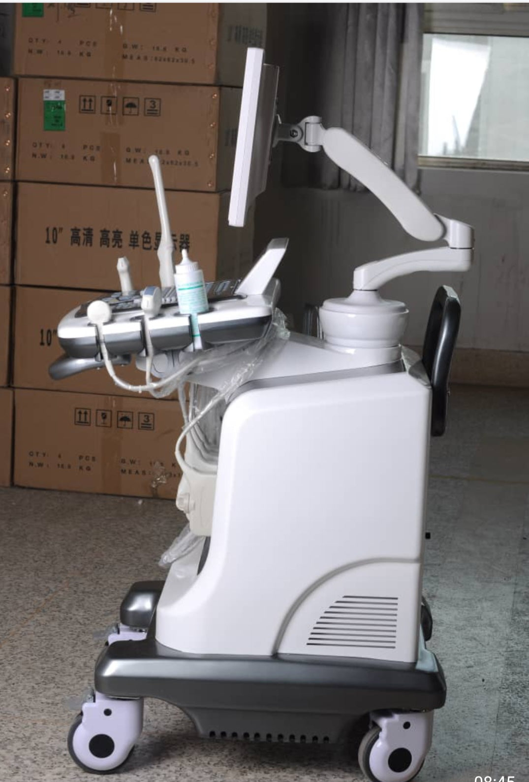 (Copy) color doppler ultrasound scanner with Doppler effect on very powerful trolley Belse X6.     with convex,linear,vaginal,mirco convex  probes