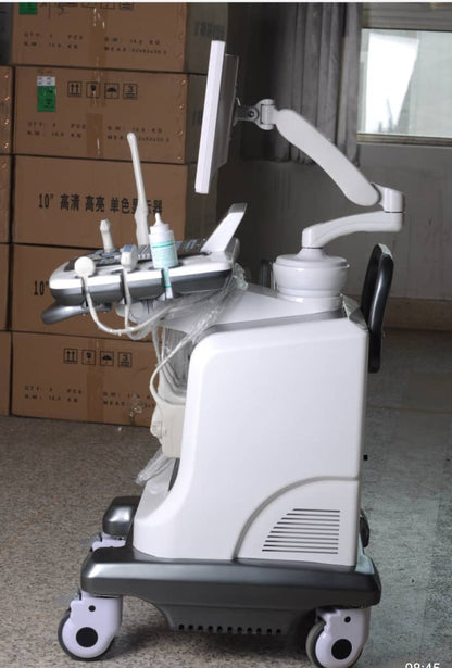 (Copy) color doppler ultrasound scanner with Doppler effect on very powerful trolley Belse X6.     with convex,linear,vaginal,mirco convex  probes