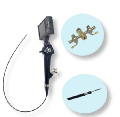Portable video bronchioscope,  Nasopharyngoscope, cytoscope,  ureteroscope