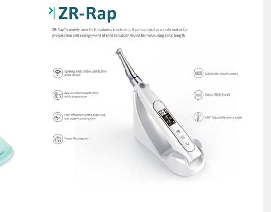 ZR-Rap - Endodontic motor with apex locator