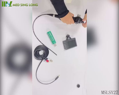 Portable video bronchioscope,  Nasopharyngoscope, cytoscope,  ureteroscope