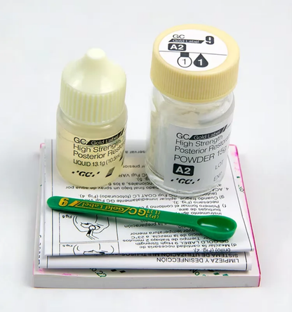 Ciment ionnomère de verre   (CVI) GC 9 . Fugi GC 9