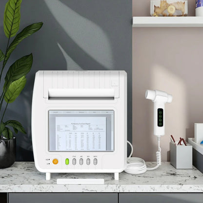 Portable Spirometre for Sp100 B Hospital B Medical SPIROMETER with plastic power supply source